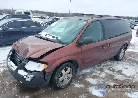 2007 Chrysler Town & Country Lx z USA, uszkodzony, nr VIN 2A4GP44R77R220840
